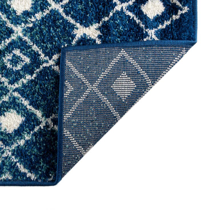 Detail image of 9' x 12' Moroccan Trellis Rug