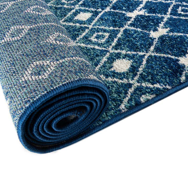 9' x 12' Moroccan Trellis Rug