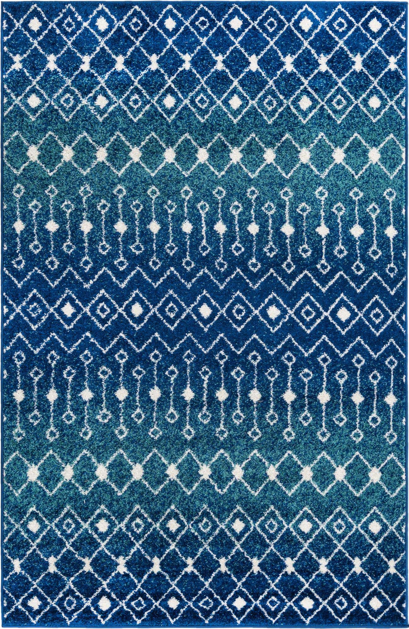 5' 3 x 8' Moroccan Trellis Rug