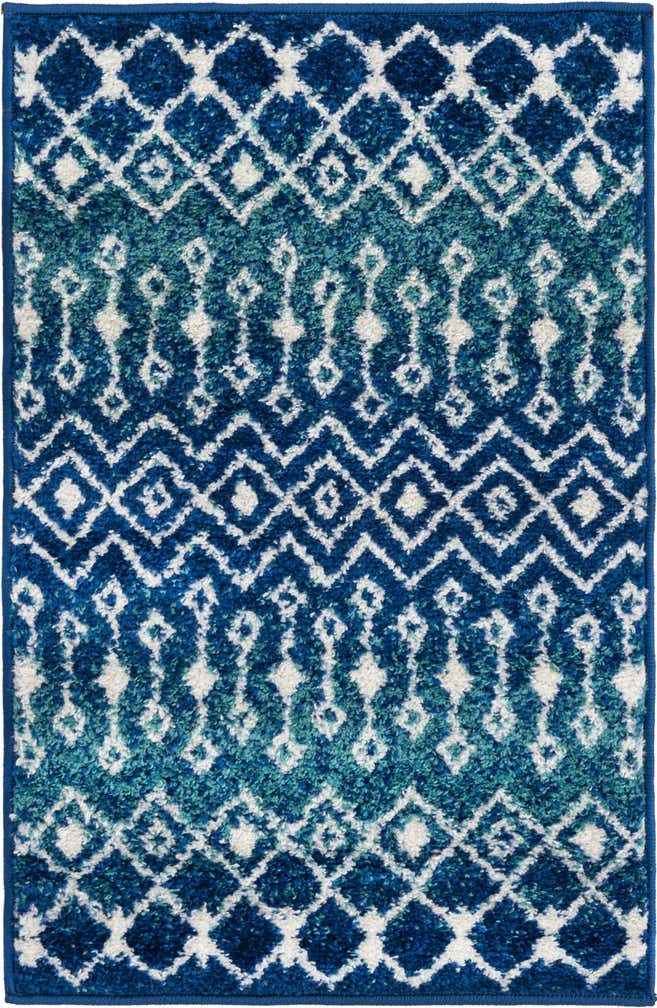2' x 3' Moroccan Trellis Rug