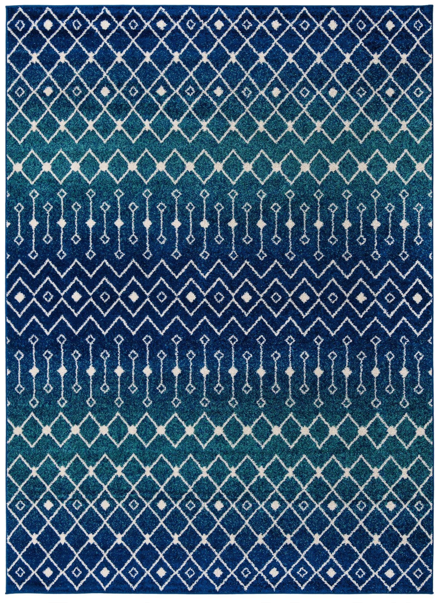9' x 12' Moroccan Trellis Rug