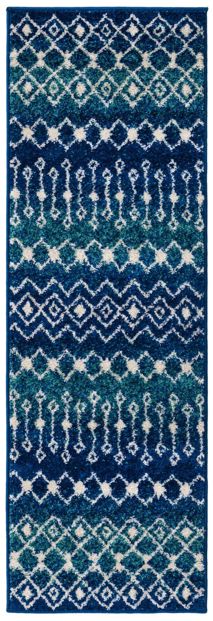 2' x 6' Moroccan Trellis Runner Rug