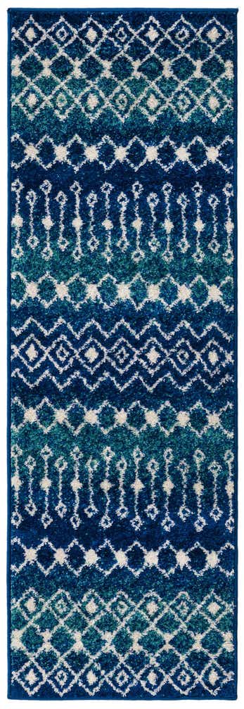2' x 6' Moroccan Trellis Runner Rug