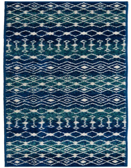 Detail image of 2' x 8' Moroccan Trellis Runner Rug