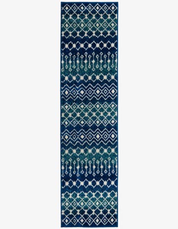 2' x 8' Moroccan Trellis Runner Rug