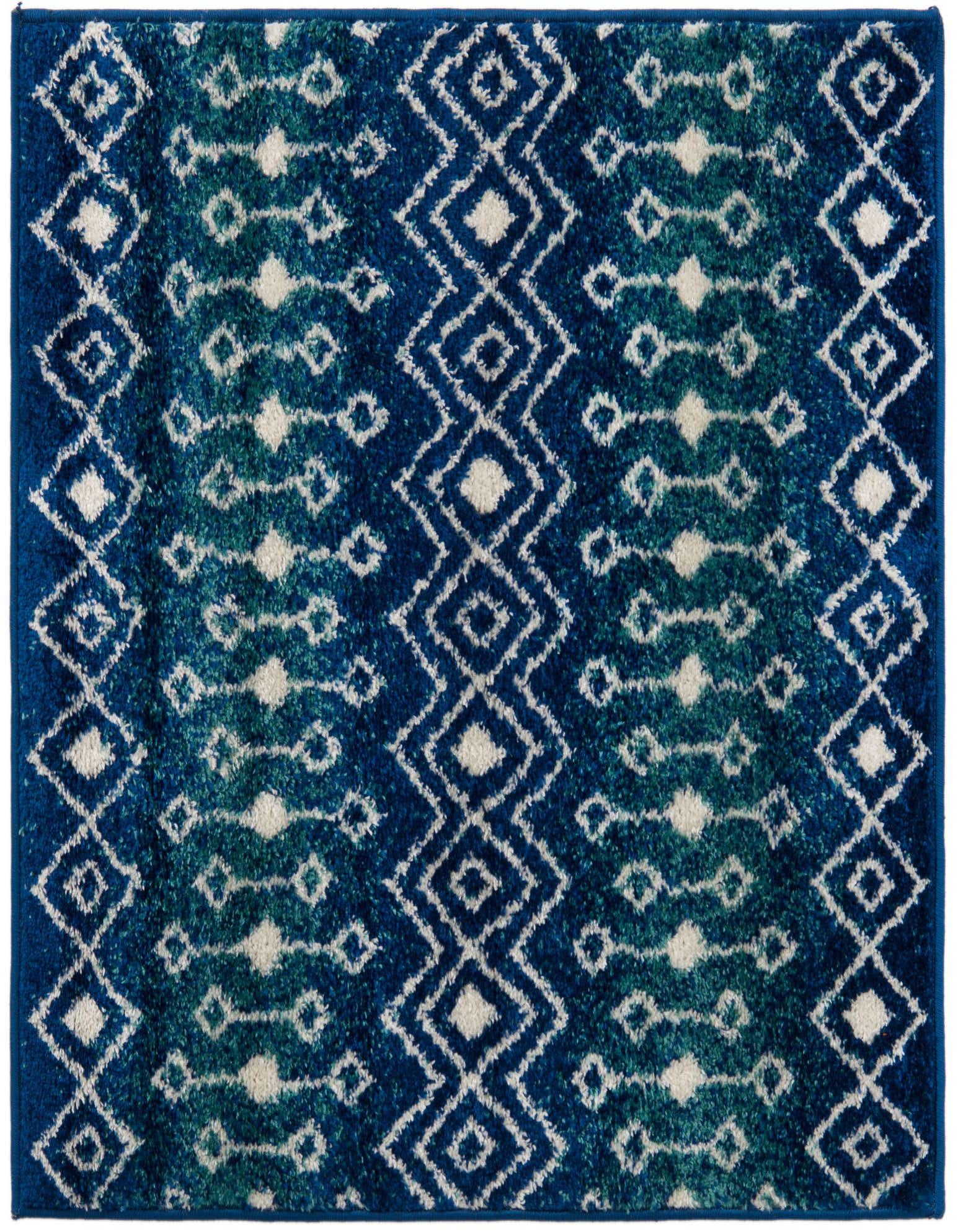 3' x 3' Moroccan Trellis Square Rug