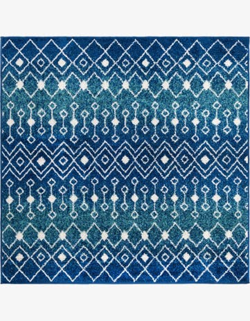 5' 3 x 5' 3 Moroccan Trellis Square Rug