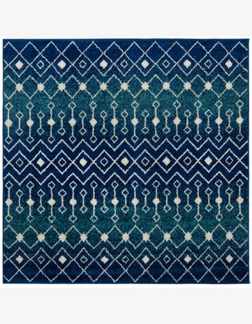 6' x 6' Moroccan Trellis Square Rug