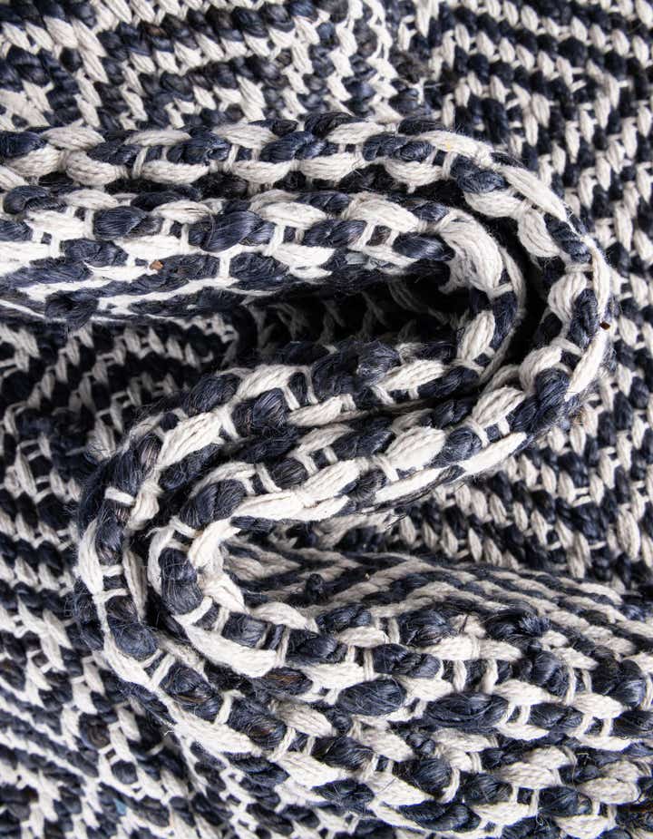 12' x 15' 11 Hand Woven Braided Jute Rug