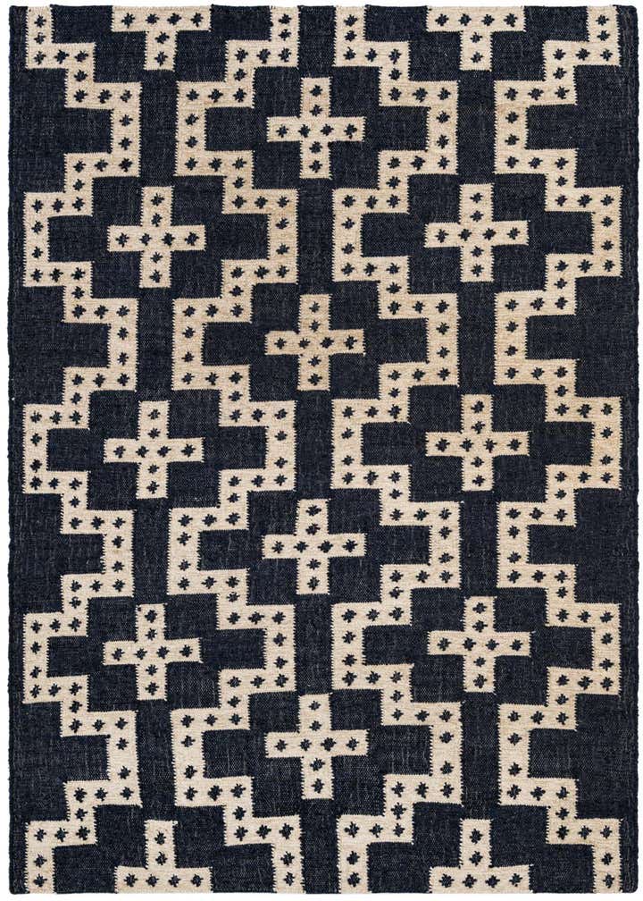 5' 1 x 8' Hand Woven Kilim Wool Rug