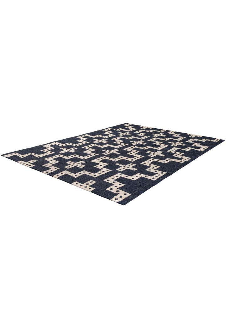 6' 1 x 9' Hand Woven Kilim Wool Rug