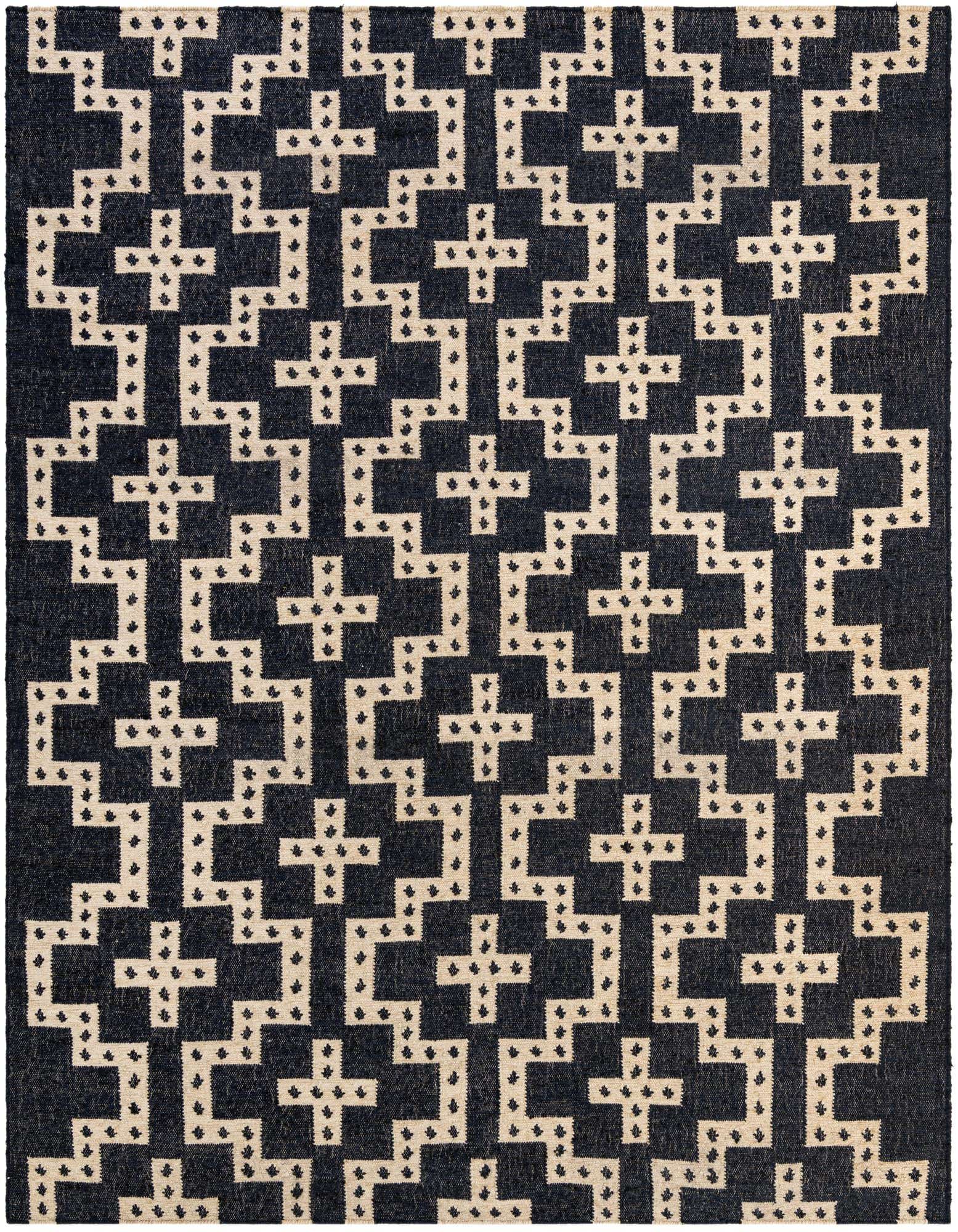 7' 10 x 10' Hand Woven Kilim Wool Rug