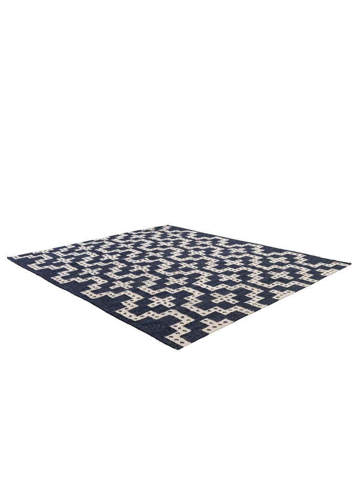 7' 10 x 10' Hand Woven Kilim Wool Rug