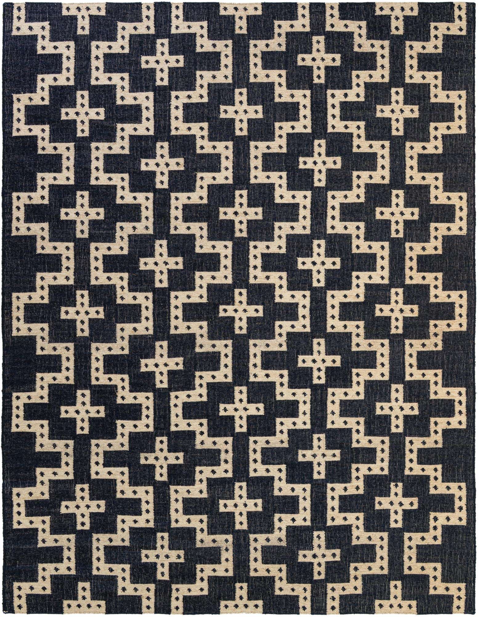 9' x 12' Hand Woven Kilim Wool Rug