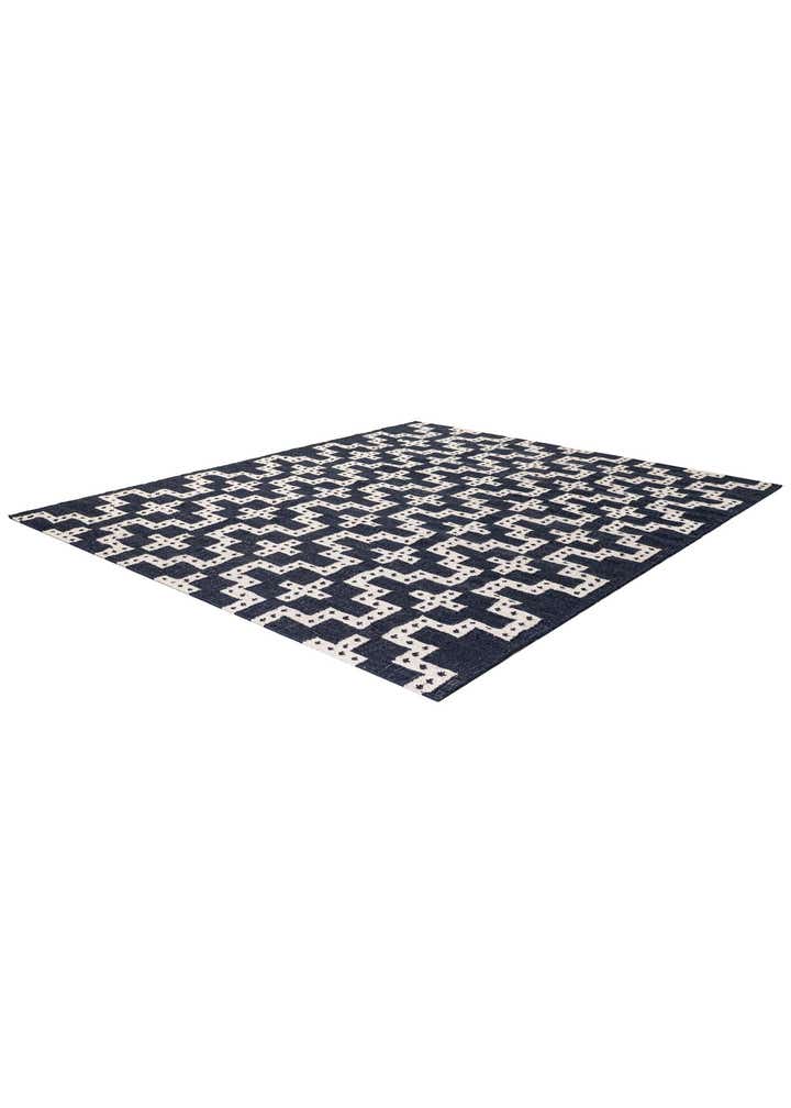 9' x 12' Hand Woven Kilim Wool Rug