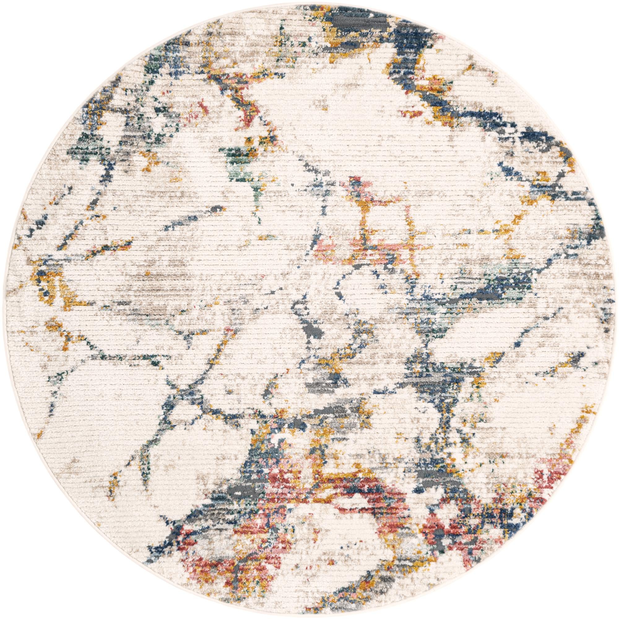 5' 3 x 5' 3 Gemstone Round Rug
