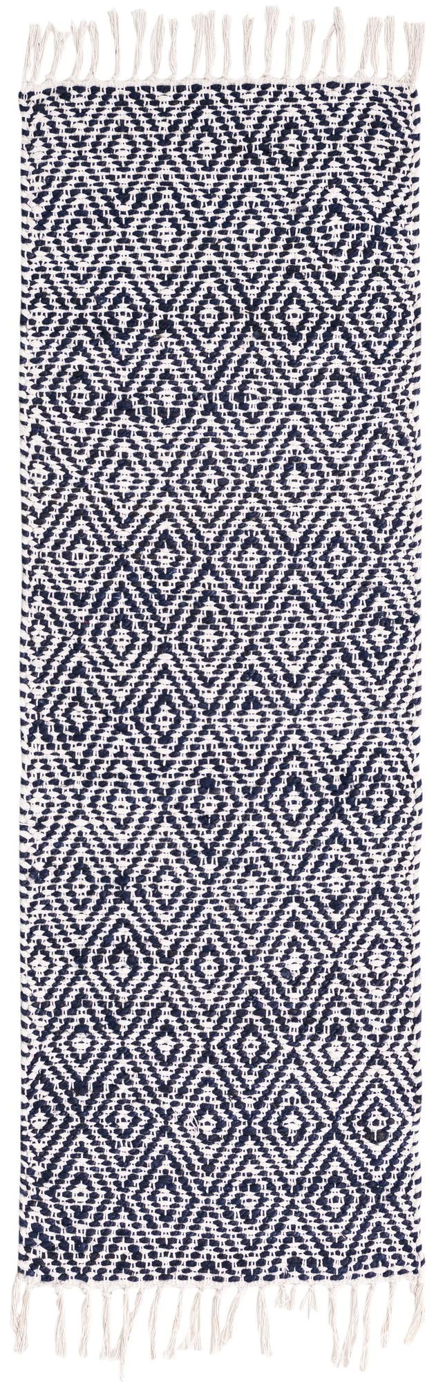 2' 2 x 6' 1 Hand Woven Braided Jute Runner Rug