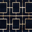 Rug Navy Blue and Gold Swatch link