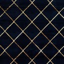 Rug Navy Blue and Gold Swatch link
