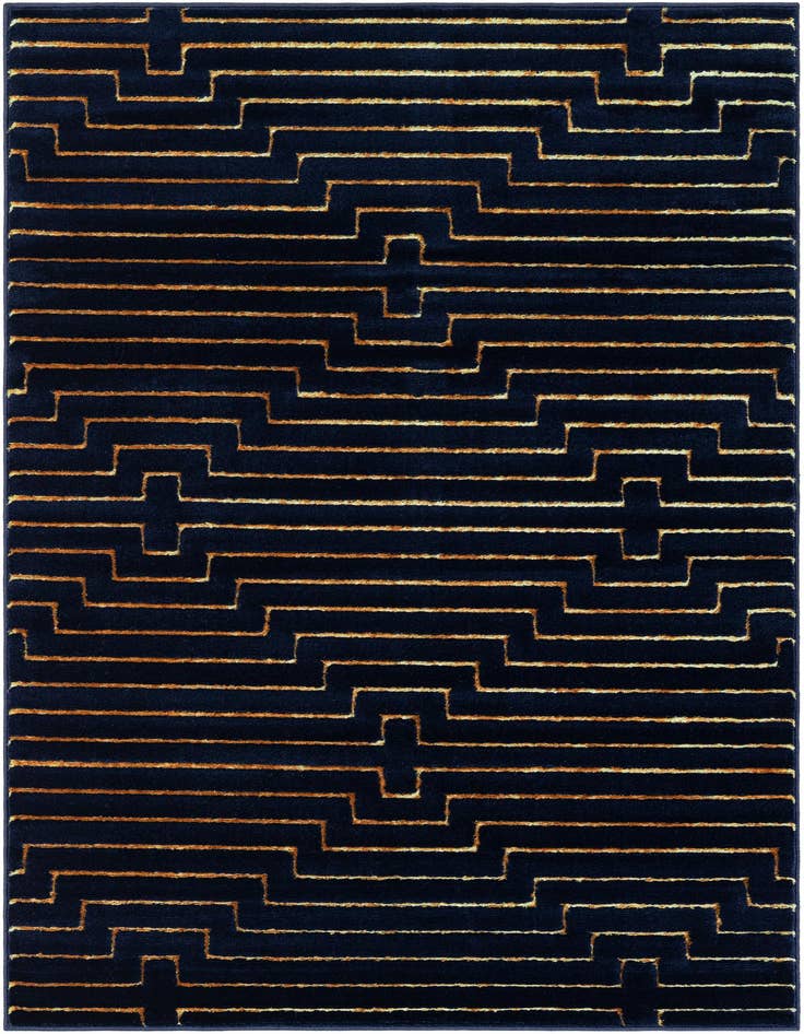 Detail image of 4' x 6' Vogue Geo Rug