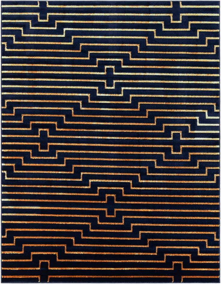 Detail image of 6' x 9' Vogue Geo Rug