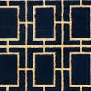 Rug Navy Blue and Gold Swatch link