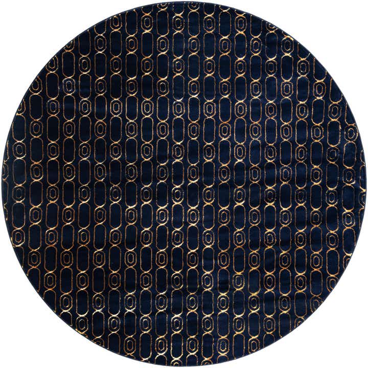 10' x 10' Vogue Geo Round Rug