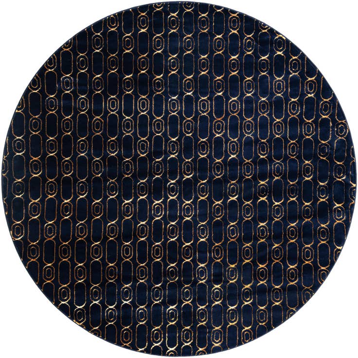 Detail image of 10' x 10' Vogue Geo Round Rug