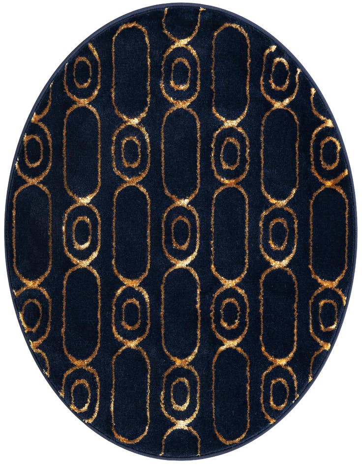 Detail image of 3' x 3' Vogue Geo Round Rug