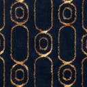 Rug Navy Blue and Gold Swatch link