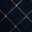 Rug Navy Blue and Gold Swatch link