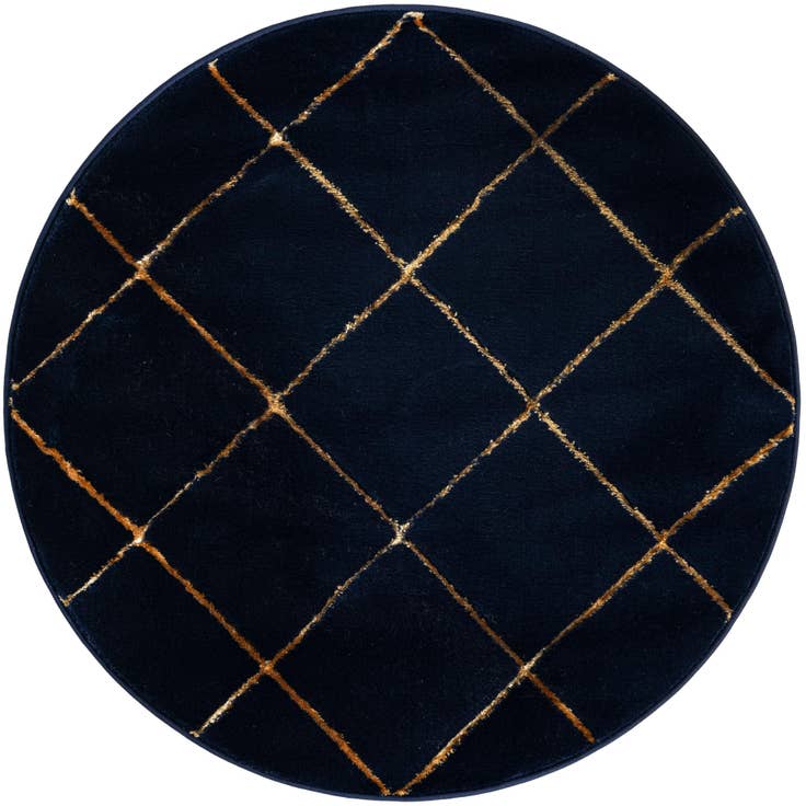 Detail image of 3' x 3' Vogue Geo Round Rug