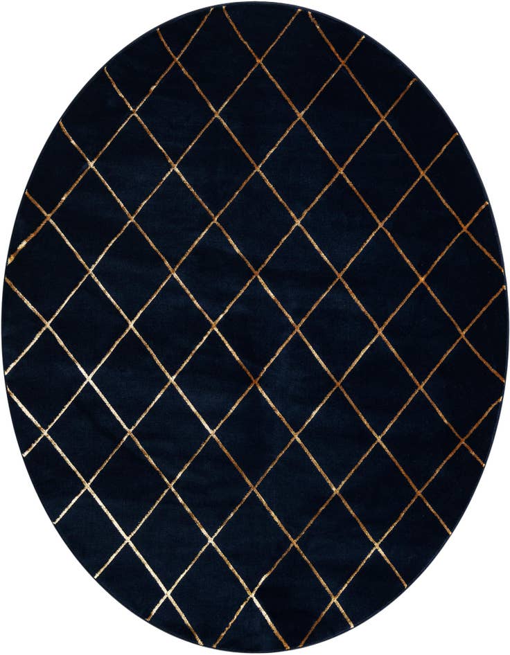 Detail image of 7' 10 x 7' 10 Vogue Geo Round Rug