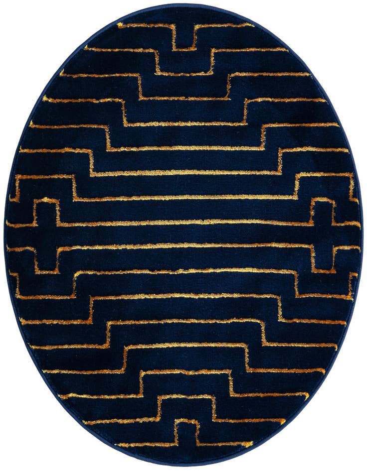 Detail image of 3' x 3' Vogue Geo Round Rug