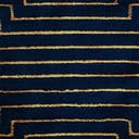 Rug Navy Blue and Gold Swatch link
