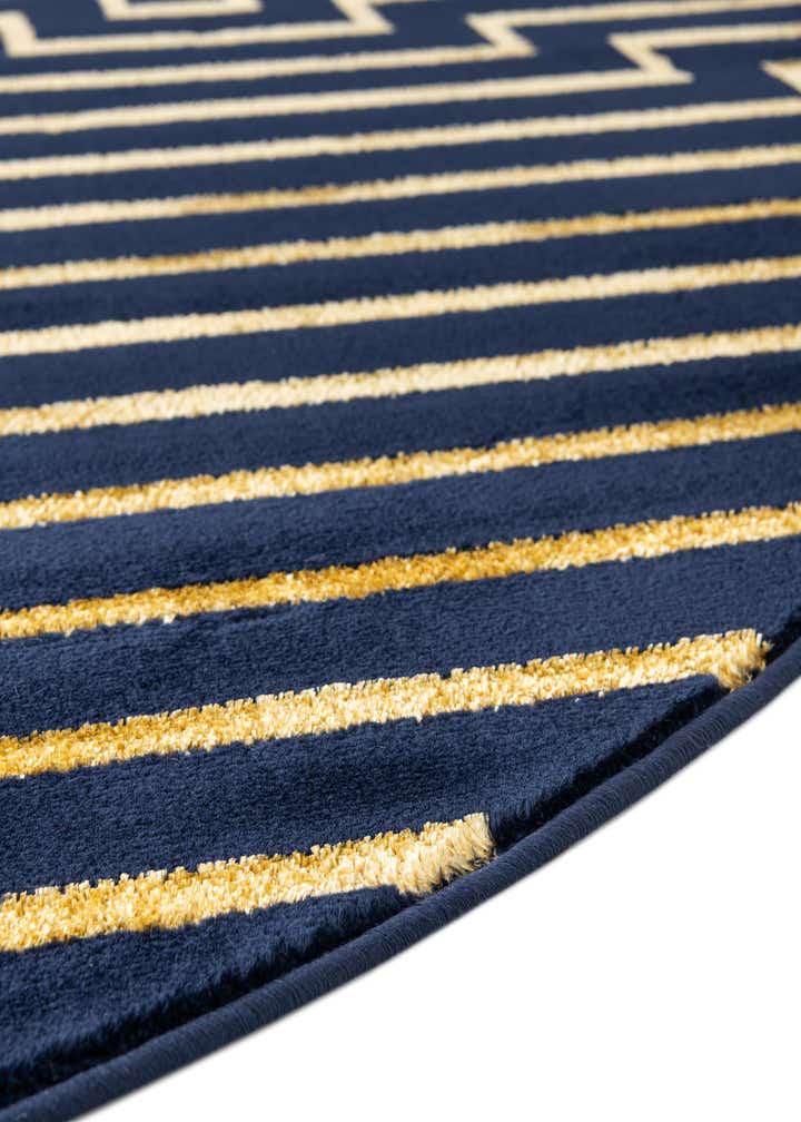 3' x 3' Vogue Geo Round Rug