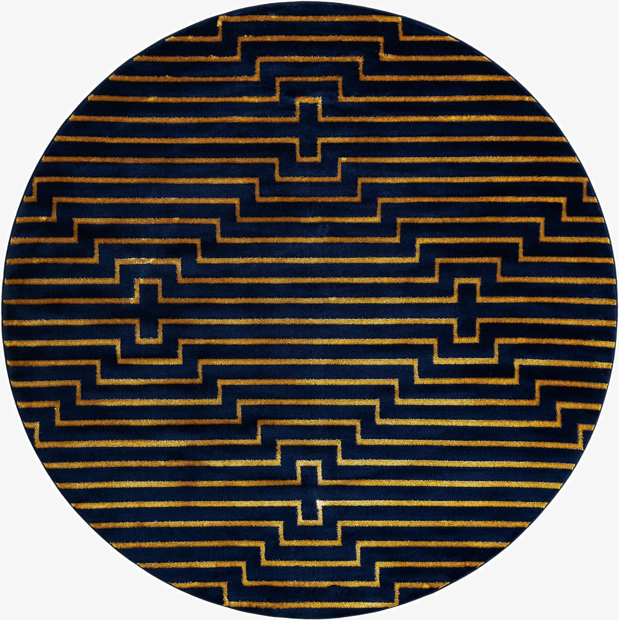 7' 10 x 7' 10 Vogue Geo Round Rug