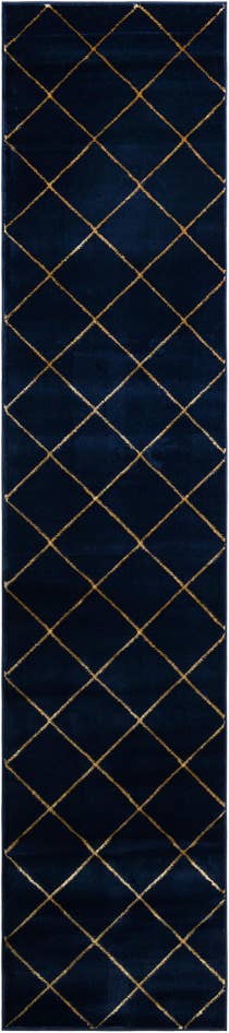 Detail image of 2' 7 x 12' Vogue Geo Runner Rug