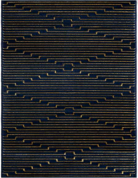 2' 7 x 12' Vogue Geo Runner Rug
