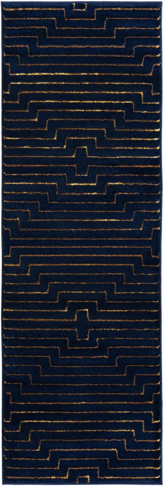 Detail image of 2' x 6' Vogue Geo Runner Rug