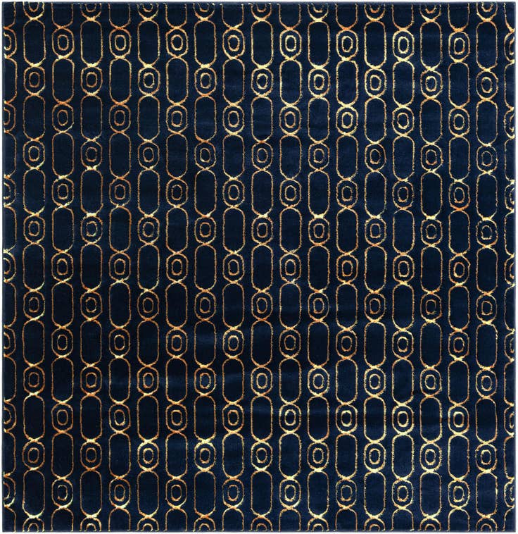 Detail image of 7' 10 x 7' 10 Vogue Geo Square Rug