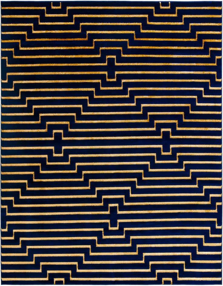 Detail image of 10' x 10' Vogue Geo Square Rug