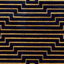 Rug Navy Blue and Gold Swatch link