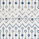 Rug Navy Blue and Ivory Swatch link