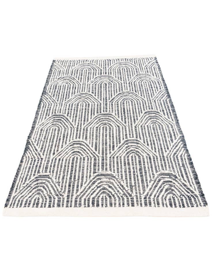 Detail image of 4' 1 x 6' 2 Hand Woven Rug