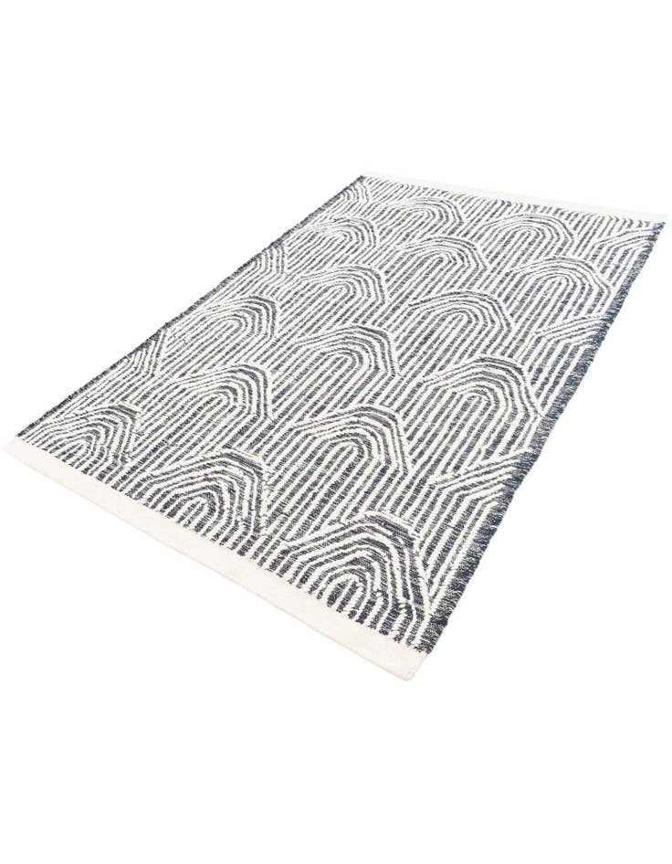 Detail image of 4' 1 x 6' 2 Hand Woven Rug