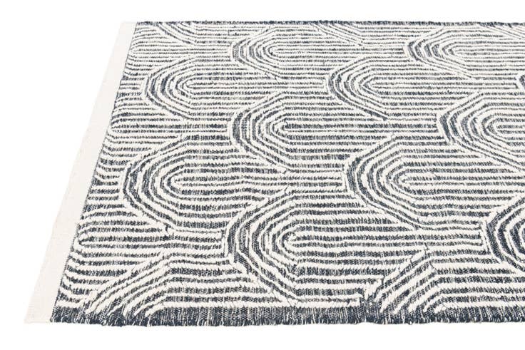 Detail image of 4' 1 x 6' 2 Hand Woven Rug