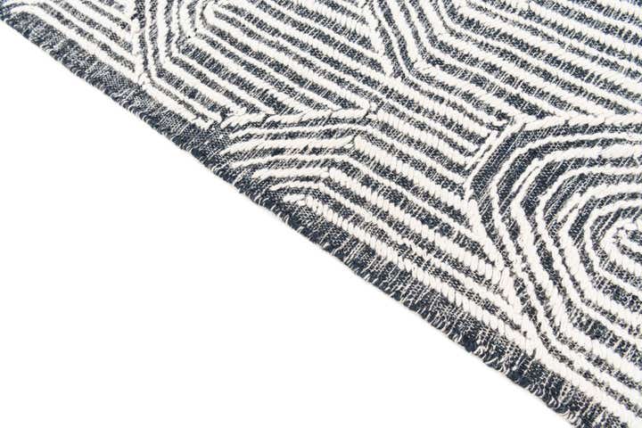 4' 1 x 6' 2 Hand Woven Rug