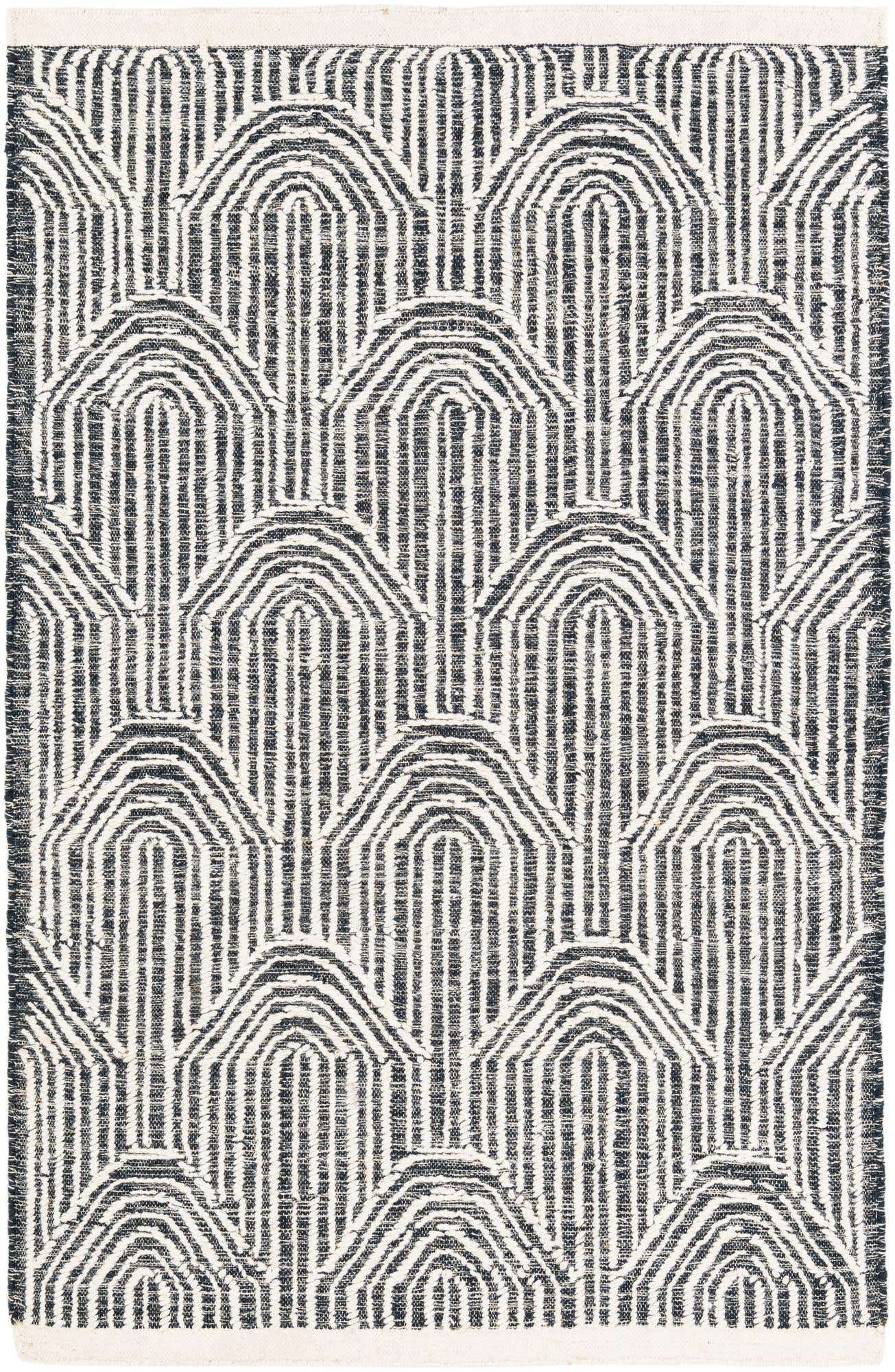 4' 1 x 6' 2 Hand Woven Rug