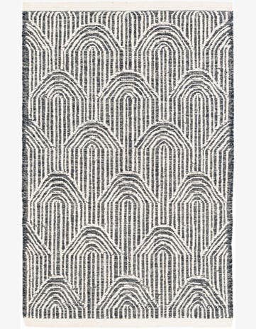 4' 1 x 6' 2 Hand Woven Rug